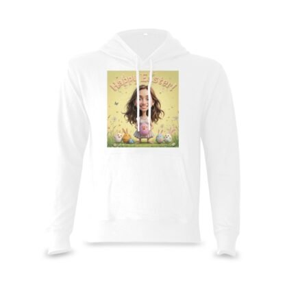 100% Cotton Multi-color Classic Hooded Sweatshirt Easter Caricature 2 - Image 3