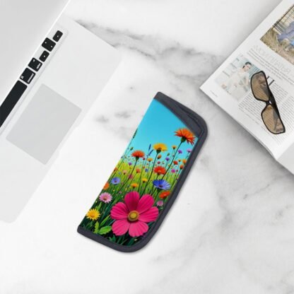 Soft Eyeglasses Case Flowers 10a - Image 2
