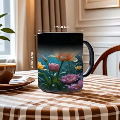 Color Changing Mug (11oz) Daffodils Tulips - Image 2