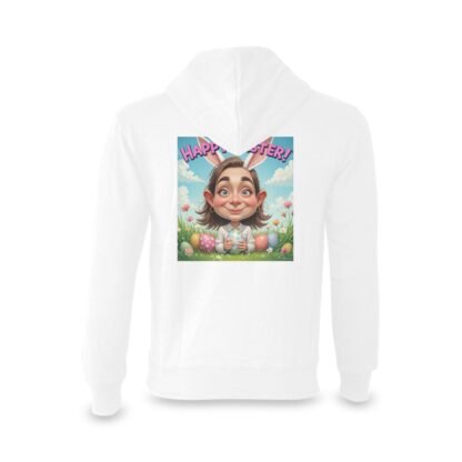 100% Cotton Multi-color Classic Hooded Sweatshirt Easter Caricature 3 - Image 4