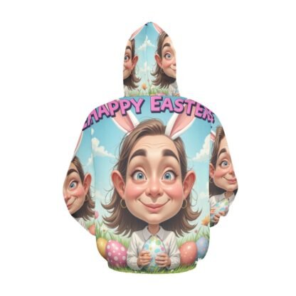 Men's All Over Print Hoodie (USA Size) Caricature 3 - Image 3
