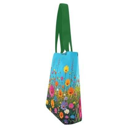 Spring Flowers (Set of 4) Canvas Tote Bags - Image 4