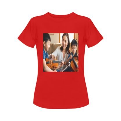 Violin Mother Women's T-shirt - Image 20