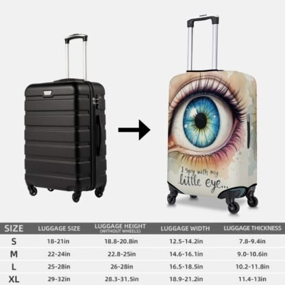 ISpy1 Thick Luggage Cover - Image 5