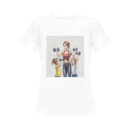 Lifting Weights Women's T-shirt - Image 2