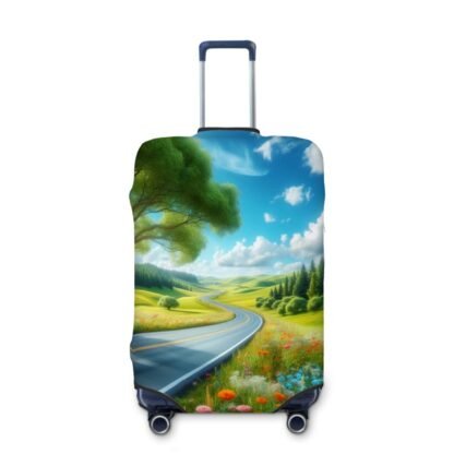 LongWindingRoad Thick Luggage Cover
