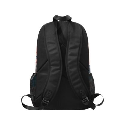 City 1 Fabric Backpack with Side Mesh Pockets - Image 2