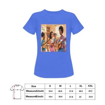 Guitar Mother Women's T-shirt b - Image 4