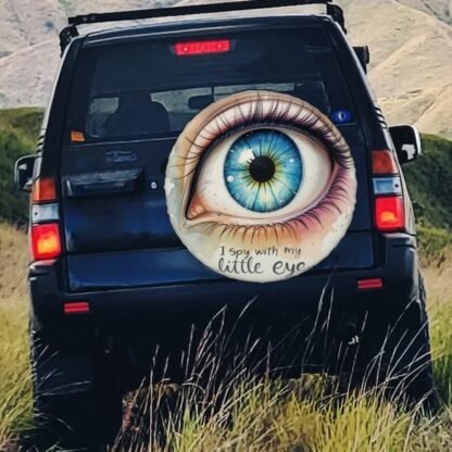I Spy With My Little Eye 1 Spare Tire Cover - Image 3