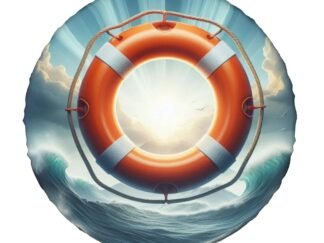 High Seas Life Buoy Spare Tire Cover