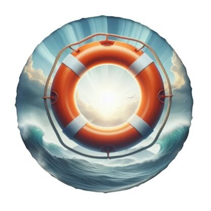 High Seas Life Buoy Spare Tire Cover