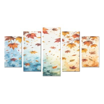 Canvas Wall Art Prints (No Frame) 5-Pieces/Abstract 4 - Image 18