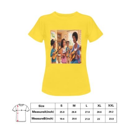 Guitar Mother Women's T-shirt b - Image 7