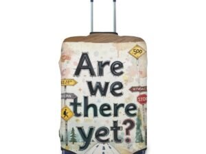 AreWeThereYet3 Thick Luggage Cover
