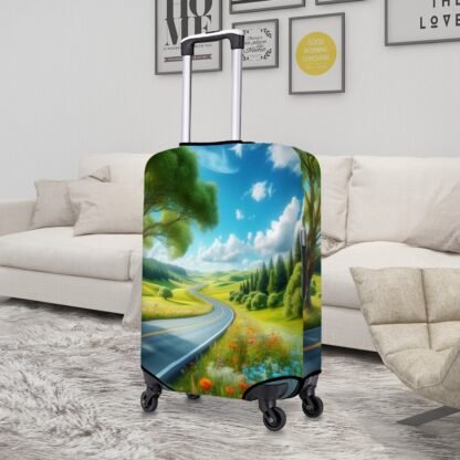 LongWindingRoad Thick Luggage Cover - Image 3