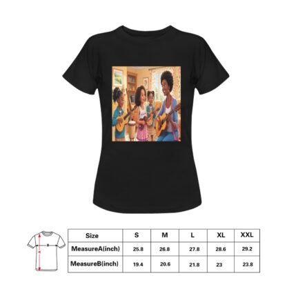 Guitar Mother Women's T-shirt b - Image 16