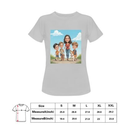 Dog Walk Women's T-shirt - Image 7