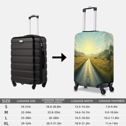 LongestRoad Thick Luggage Cover - Image 4