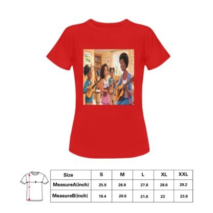 Guitar Mother Women's T-shirt b - Image 10