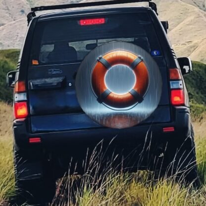 Heavy Rain Life Buoy Spare Tire Cover - Image 3