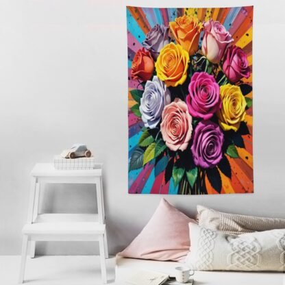 Bouquet13 Super Soft Wall Tapestry - Image 2