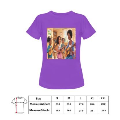 Guitar Mother Women's T-shirt b - Image 25