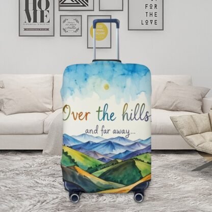 OverTheHillsAndFarAway1 Thick Luggage Cover - Image 4