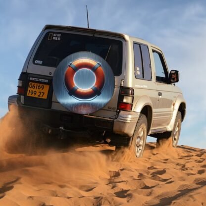 Heavy Rain Life Buoy Spare Tire Cover - Image 4
