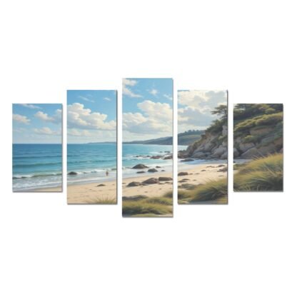 Canvas Wall Art Prints (No Frame) 5-Pieces/Abstract 4 - Image 9