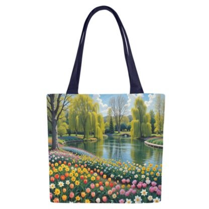 Lake 14 Canvas Tote Bag (Set of 4) - Image 2