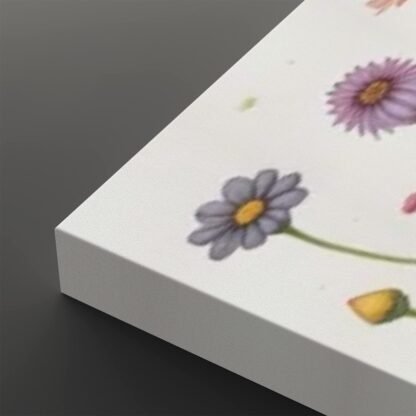 5 Panels Canvas Prints Wall Art Flowers 3d - Image 5
