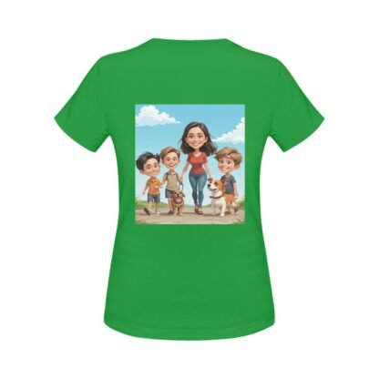 Dog Walk Women's T-shirt - Image 24