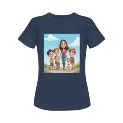 Dog Walk Women's T-shirt - Image 20