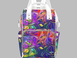 Abstract Art 6 Multi-Function Backpack