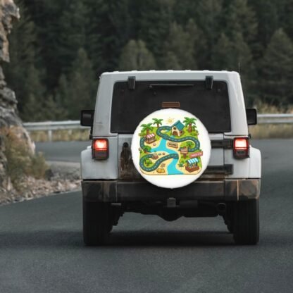 Map Of Route Spare Tire Cover 1 - Image 5