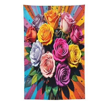 Bouquet13 Super Soft Wall Tapestry