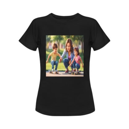 Skateboarder Mother Women's T-shirt a - Image 14