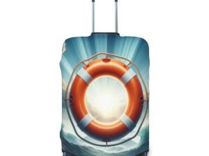 HighSeasLifeBuoy Thick Luggage Cover
