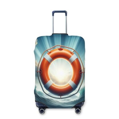 HighSeasLifeBuoy Thick Luggage Cover