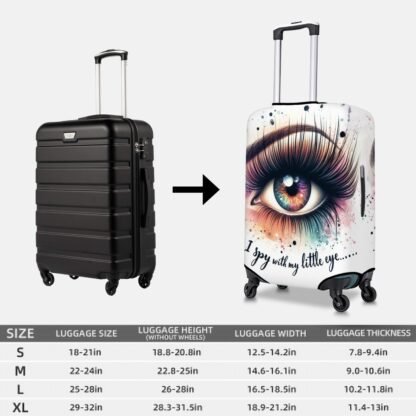 ISpy2 Thick Luggage Cover - Image 5