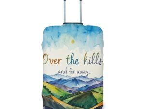 OverTheHillsAndFarAway1 Thick Luggage Cover