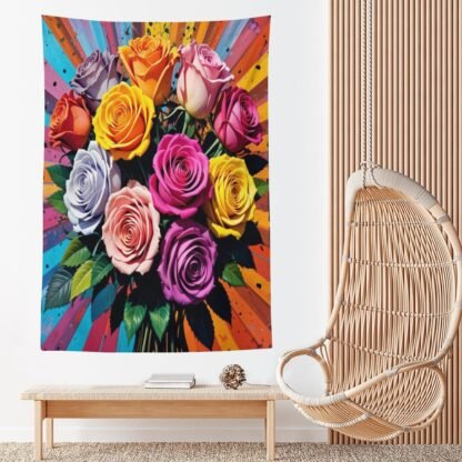 Bouquet13 Super Soft Wall Tapestry - Image 8