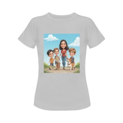 Dog Walk Women's T-shirt - Image 8