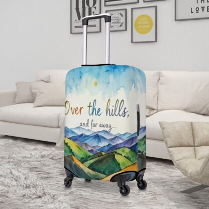 OverTheHillsAndFarAway1 Thick Luggage Cover - Image 3