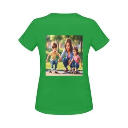 Skateboarder Mother Women's T-shirt a - Image 3