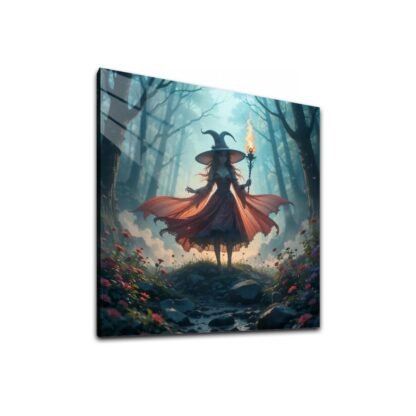 Witch2 Square Acrylic Wall Art Print
