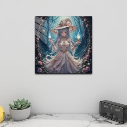 Witch1 Square Acrylic Wall Art Print - Image 2