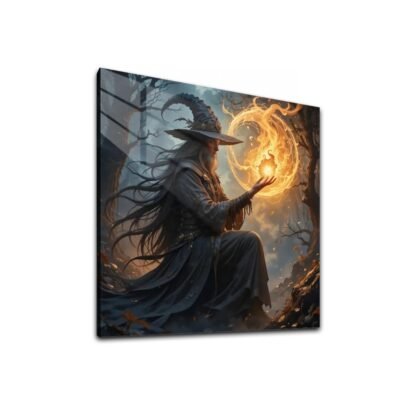 Wizard 1 Square Acrylic Wall Art Print