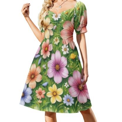 Flowers4 Sweetheart Dress - Image 2