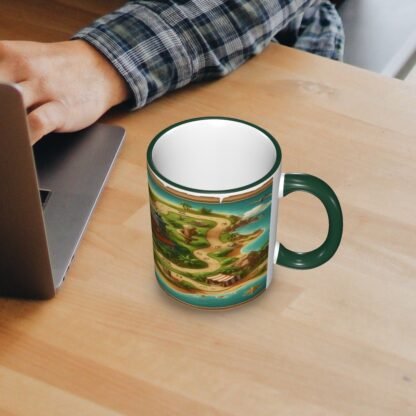 TreasureMap Colored Ceramic Coffee Mug - Image 11